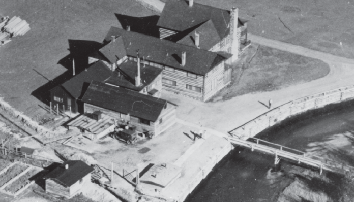 photo Grand County Historical Association archive In the late 1920s, Knight Ranch sported a 28-room main house and an airfield built for Charles Lindbergh. Before the Granby Reservoir was built, the Knight Ranch was nestled on the Colorado River South Fork. Today it is under the chilly water of Lake Granby.