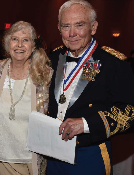 Bill Hamilton with his wife, Penny. Penny was recognized as a Citizen of Year in 2019.
