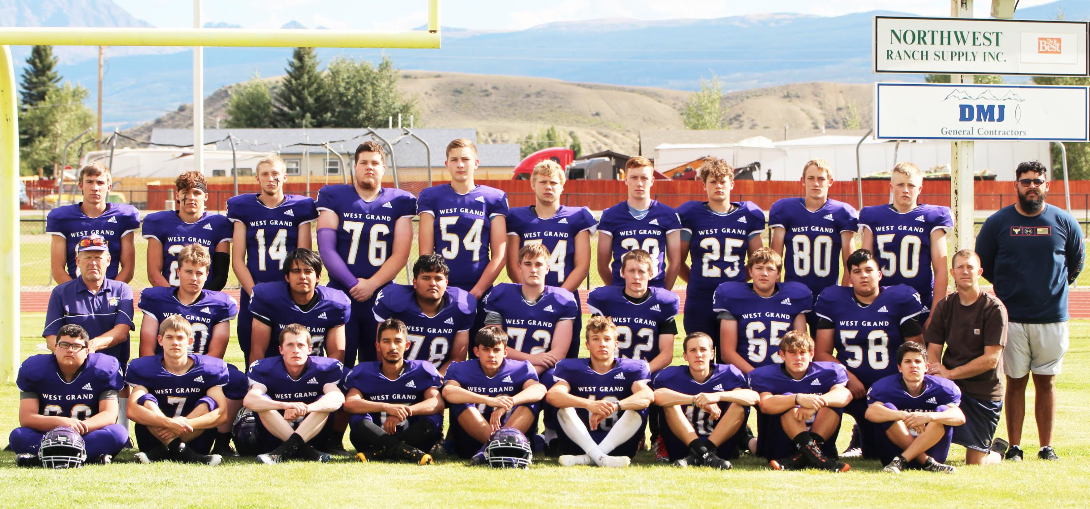 photo by Emmylou Harmon The 2021 Football Team coached by Chris Brown, Josh Pedersen and Fernando Enriquez.